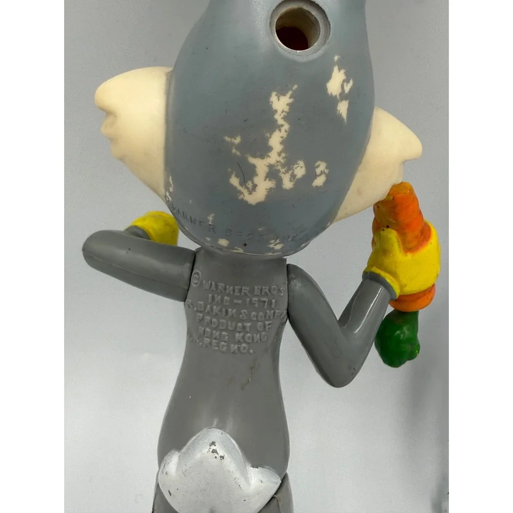 Vintage Dakin Bugs‎ Bunny Action Figure 70's Grey Looney Tunes Lot 2